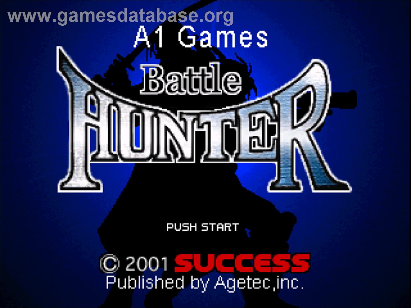 Battle Hunter - Sony Playstation - Artwork - Title Screen