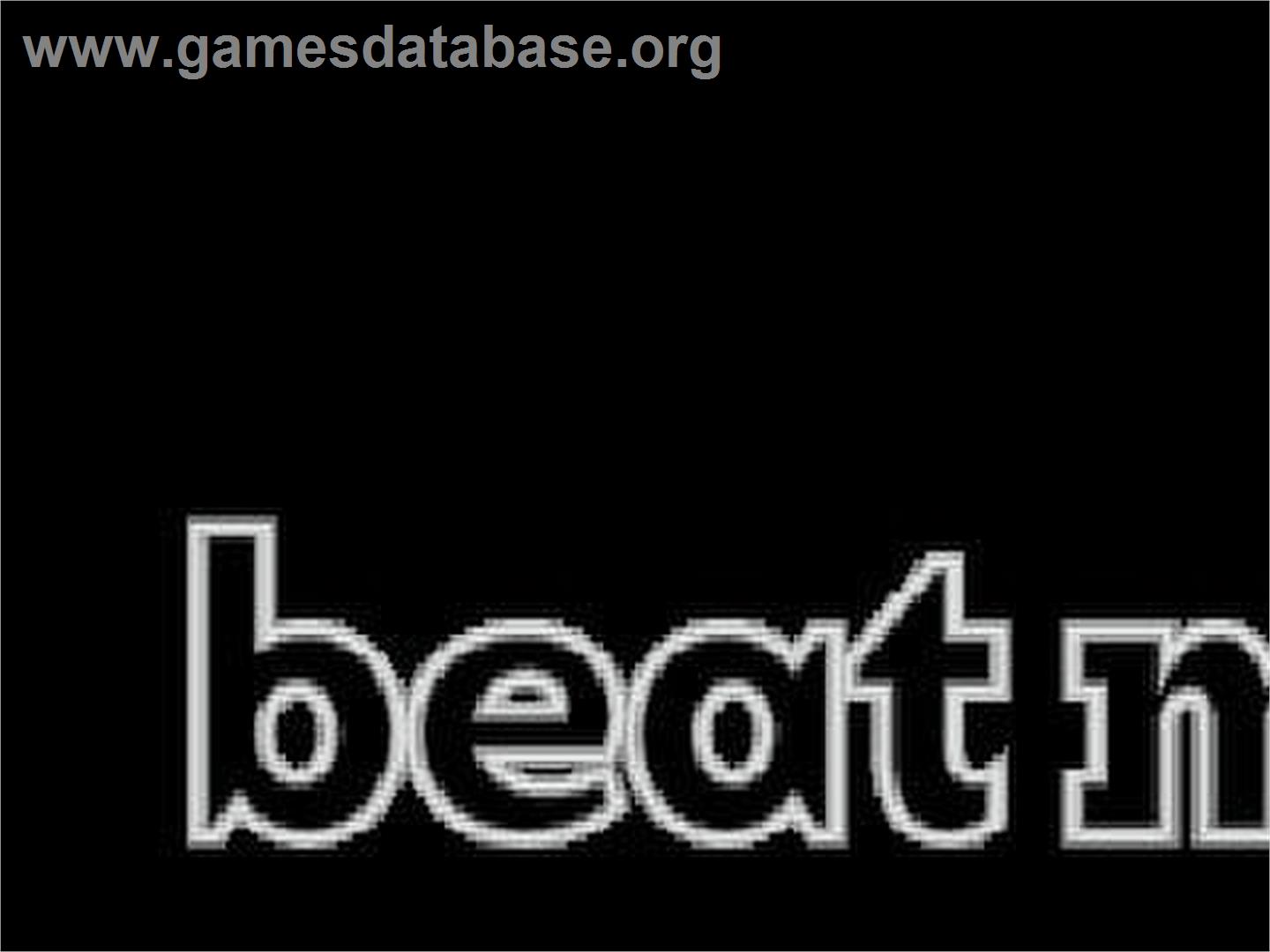 Beatmania - Sony Playstation - Artwork - Title Screen
