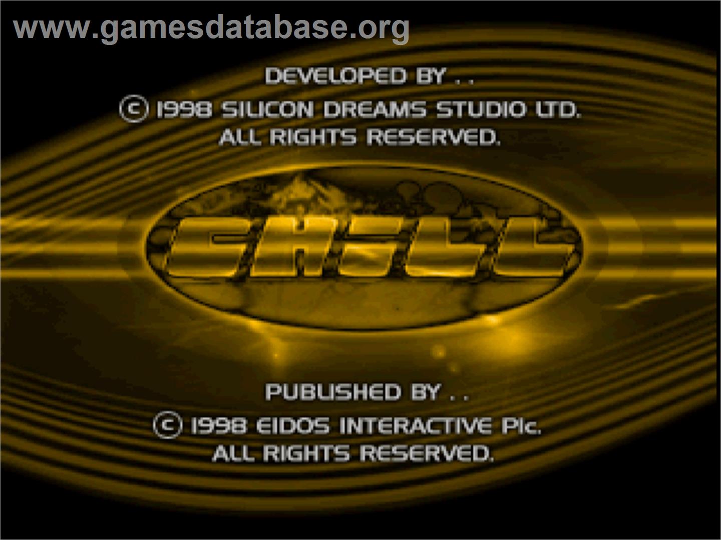 Chill - Sony Playstation - Artwork - Title Screen