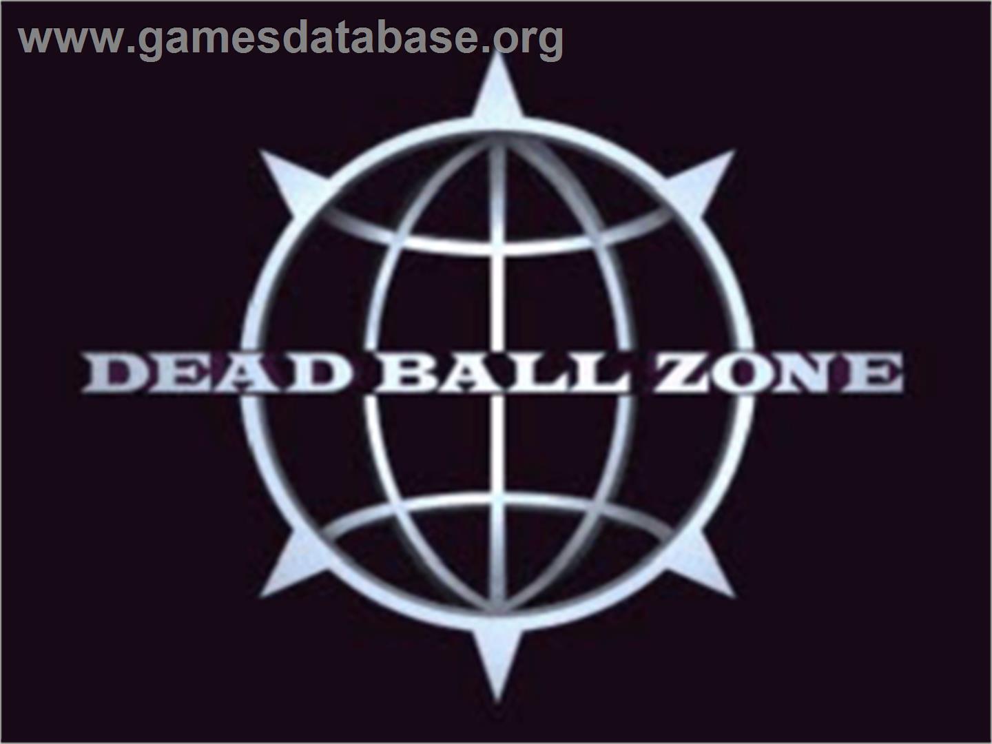 DBZ: Dead Ball Zone - Sony Playstation - Artwork - Title Screen