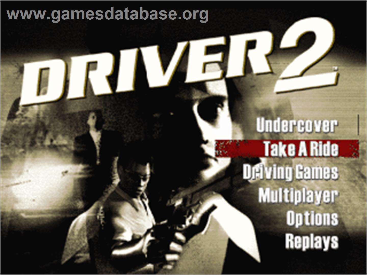 Driver 2 - Back On The Streets - Sony Playstation - Artwork - Title Screen