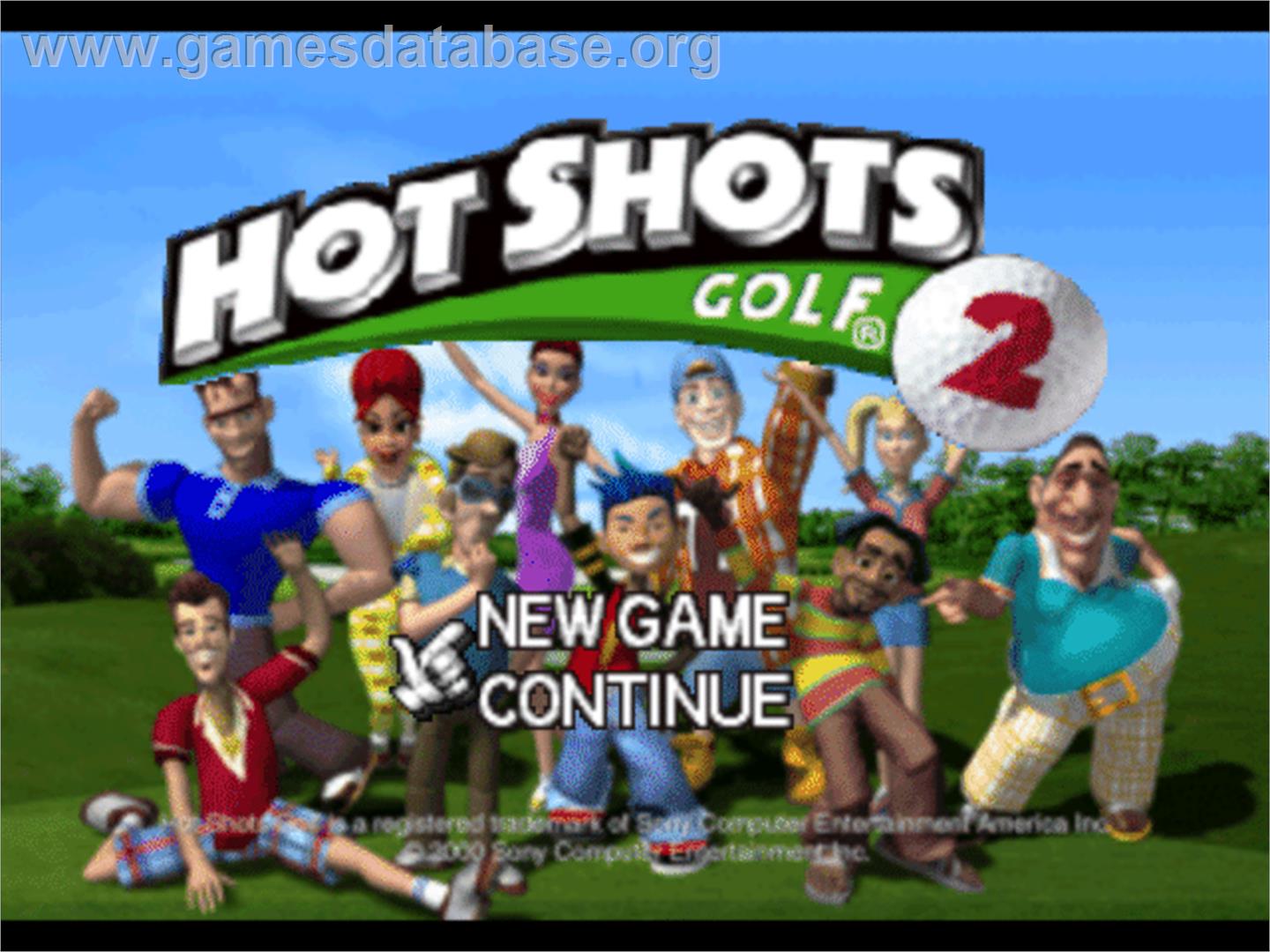 Everybody's Golf 2 - Sony Playstation - Artwork - Title Screen