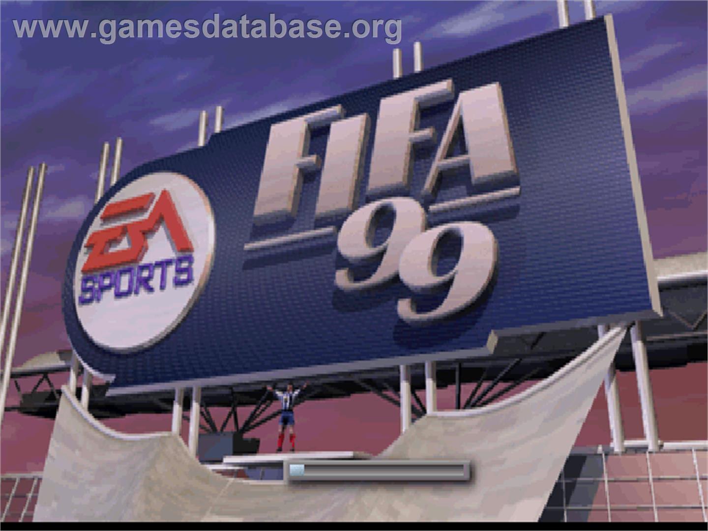 Fifa 99 - Sony Playstation - Artwork - Title Screen