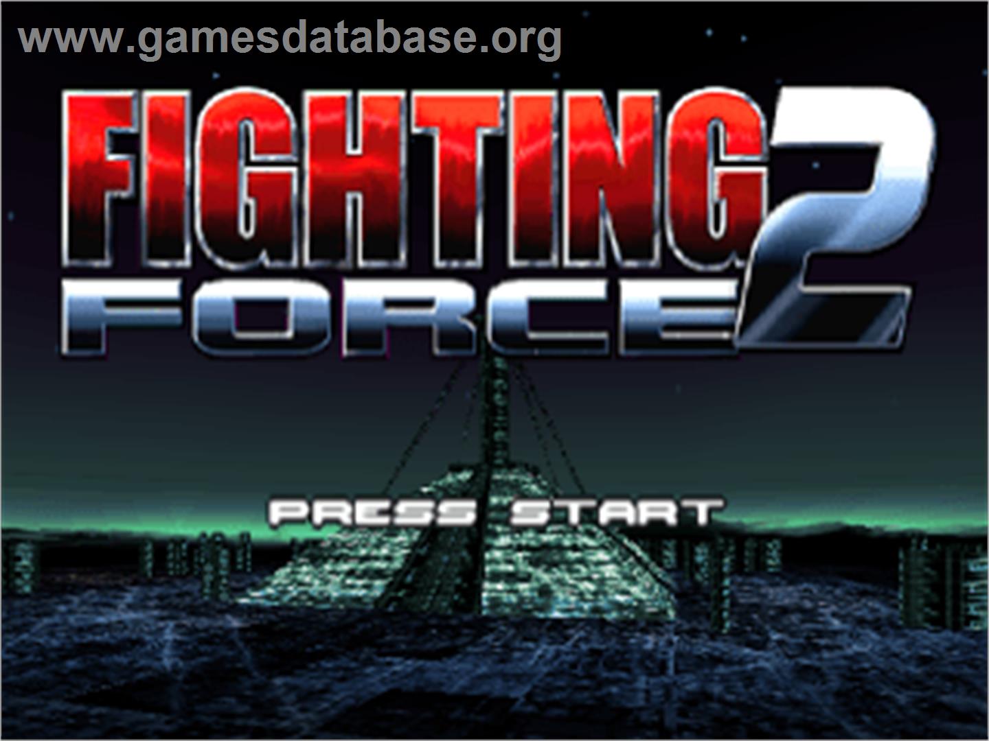 Fighting Force 2 - Sony Playstation - Artwork - Title Screen