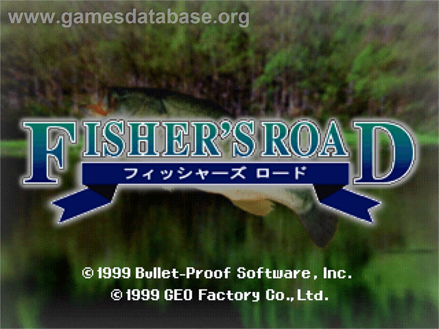 Fisher's Road - Sony Playstation - Artwork - Title Screen