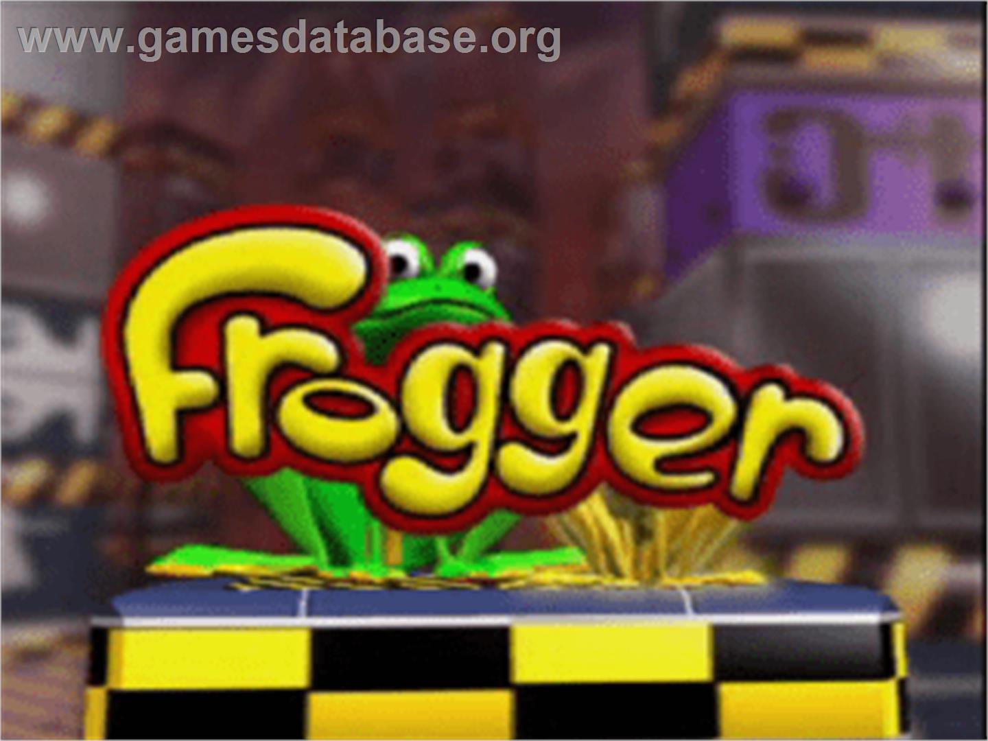 Frogger - Sony Playstation - Artwork - Title Screen