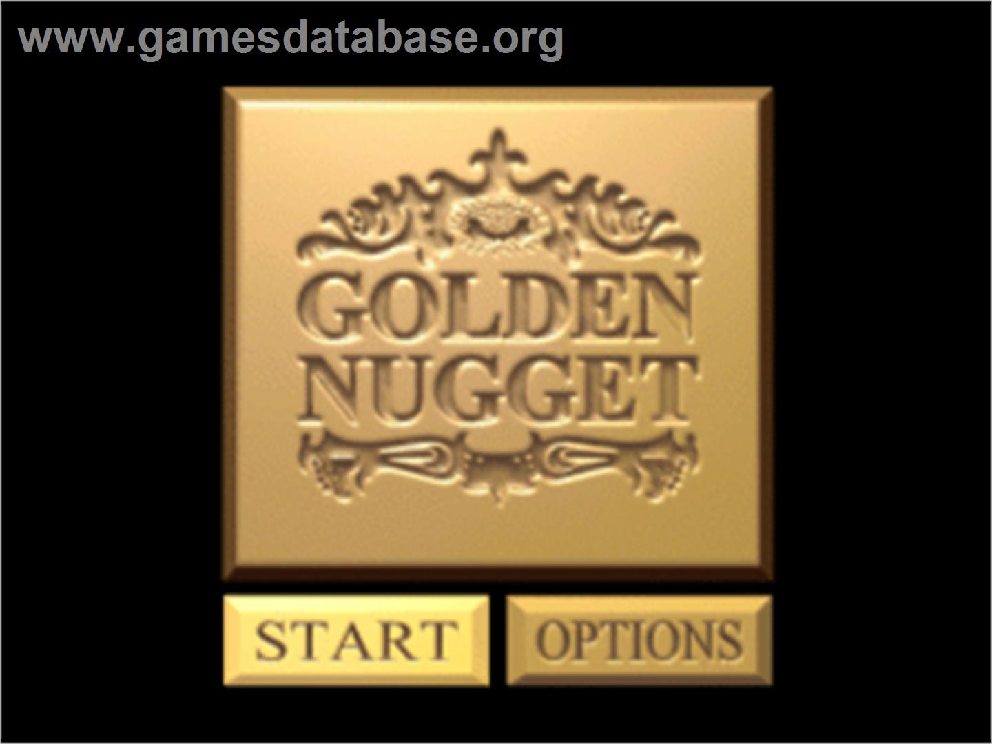 Golden Nugget - Sony Playstation - Artwork - Title Screen