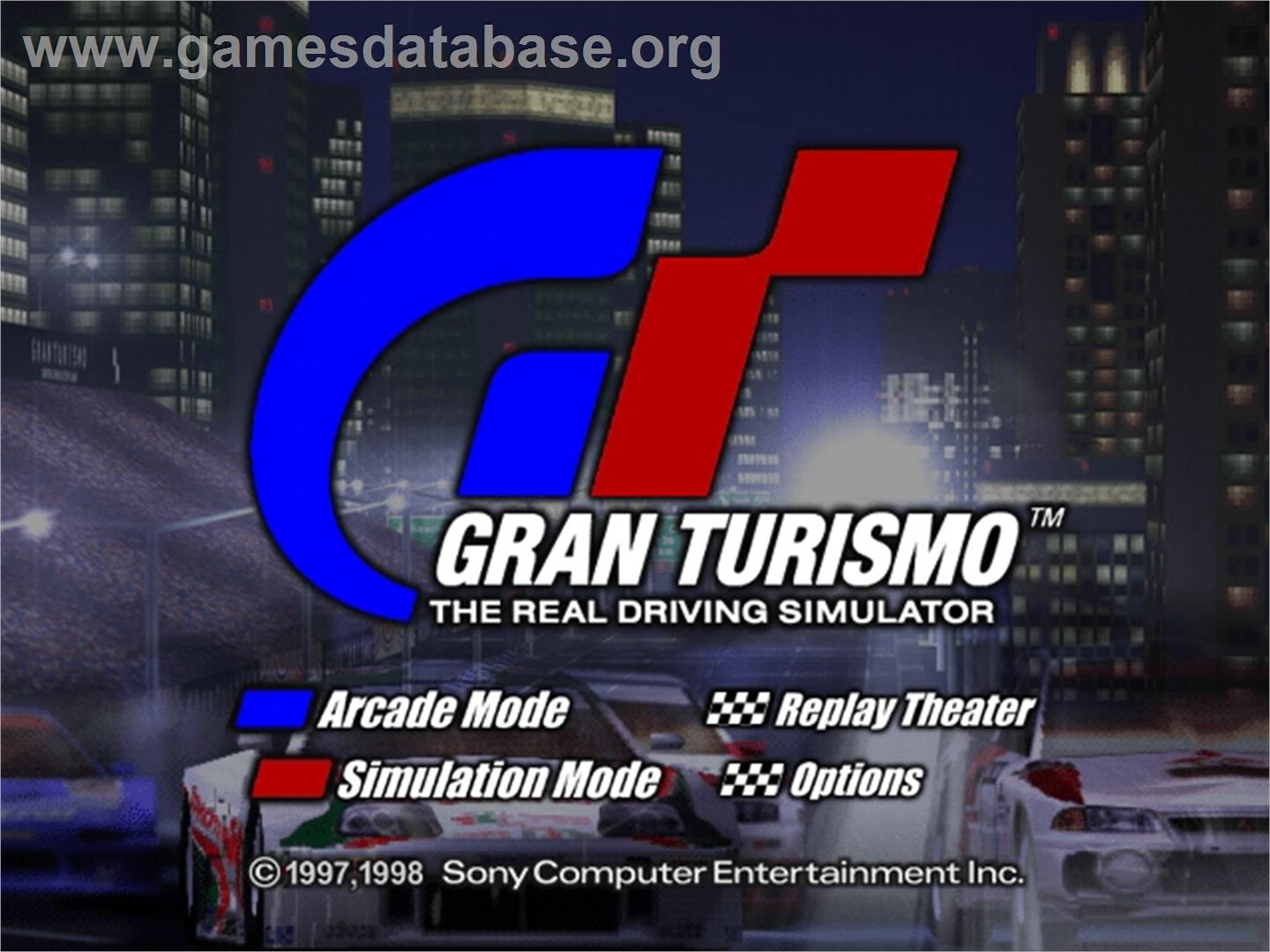 Gran Turismo - Sony Playstation - Artwork - Title Screen