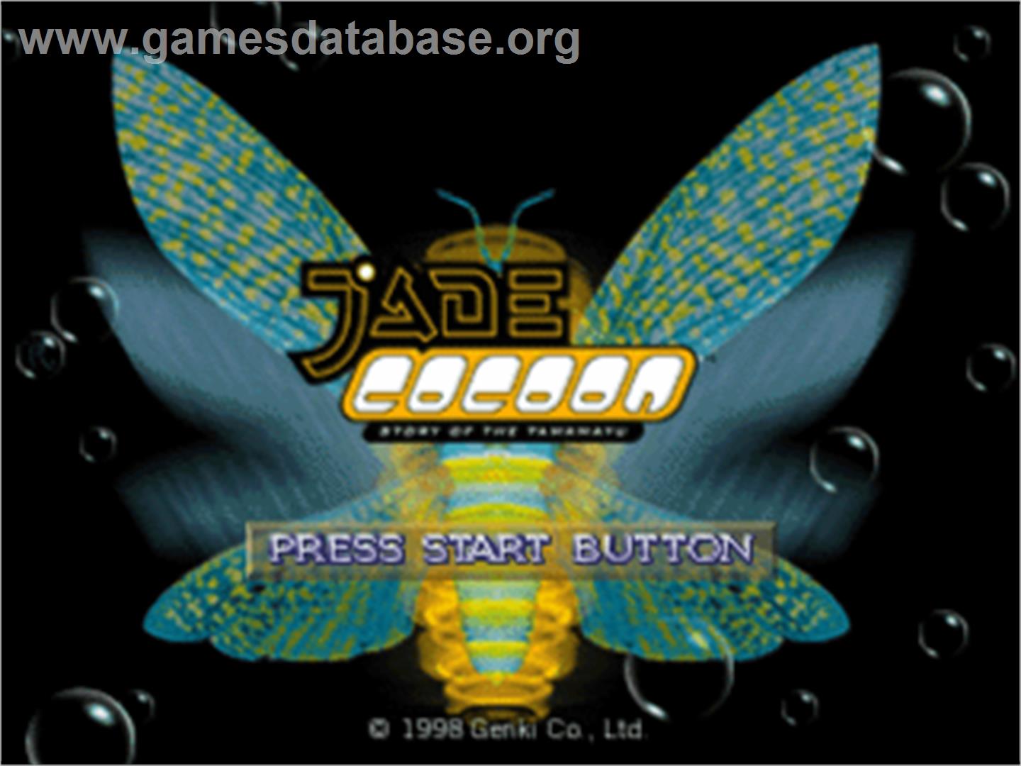 Jade Cocoon: Story of the Tamamayu - Sony Playstation - Artwork - Title Screen