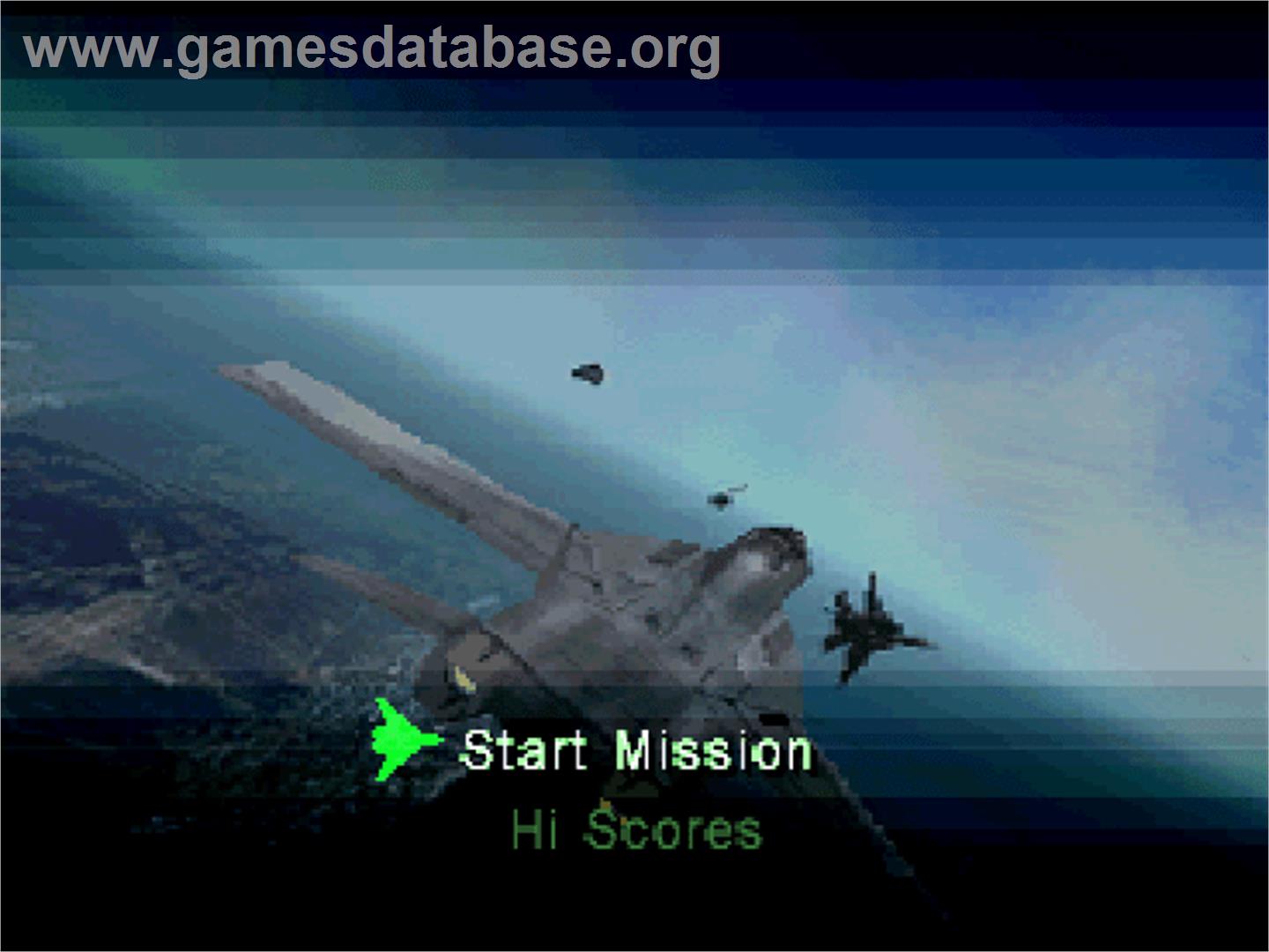 Jet Ace - Sony Playstation - Artwork - Title Screen