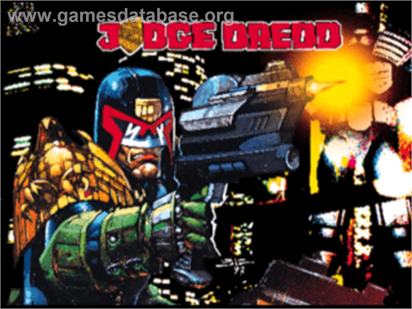 Judge Dredd - Sony Playstation - Artwork - Title Screen