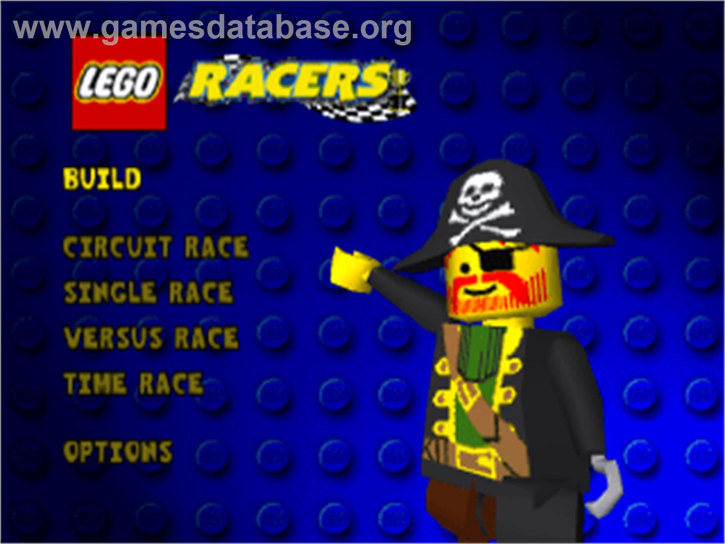 LEGO Racers - Sony Playstation - Artwork - Title Screen