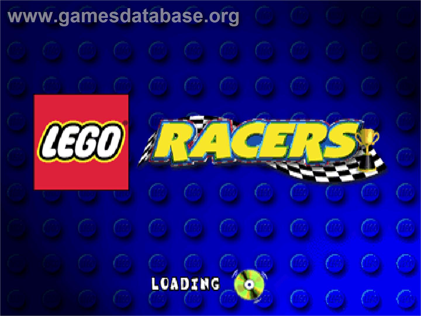 Lego Racers - Sony Playstation - Artwork - Title Screen