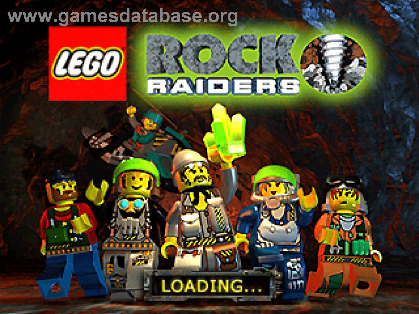 Lego Rock Raiders - Sony Playstation - Artwork - Title Screen