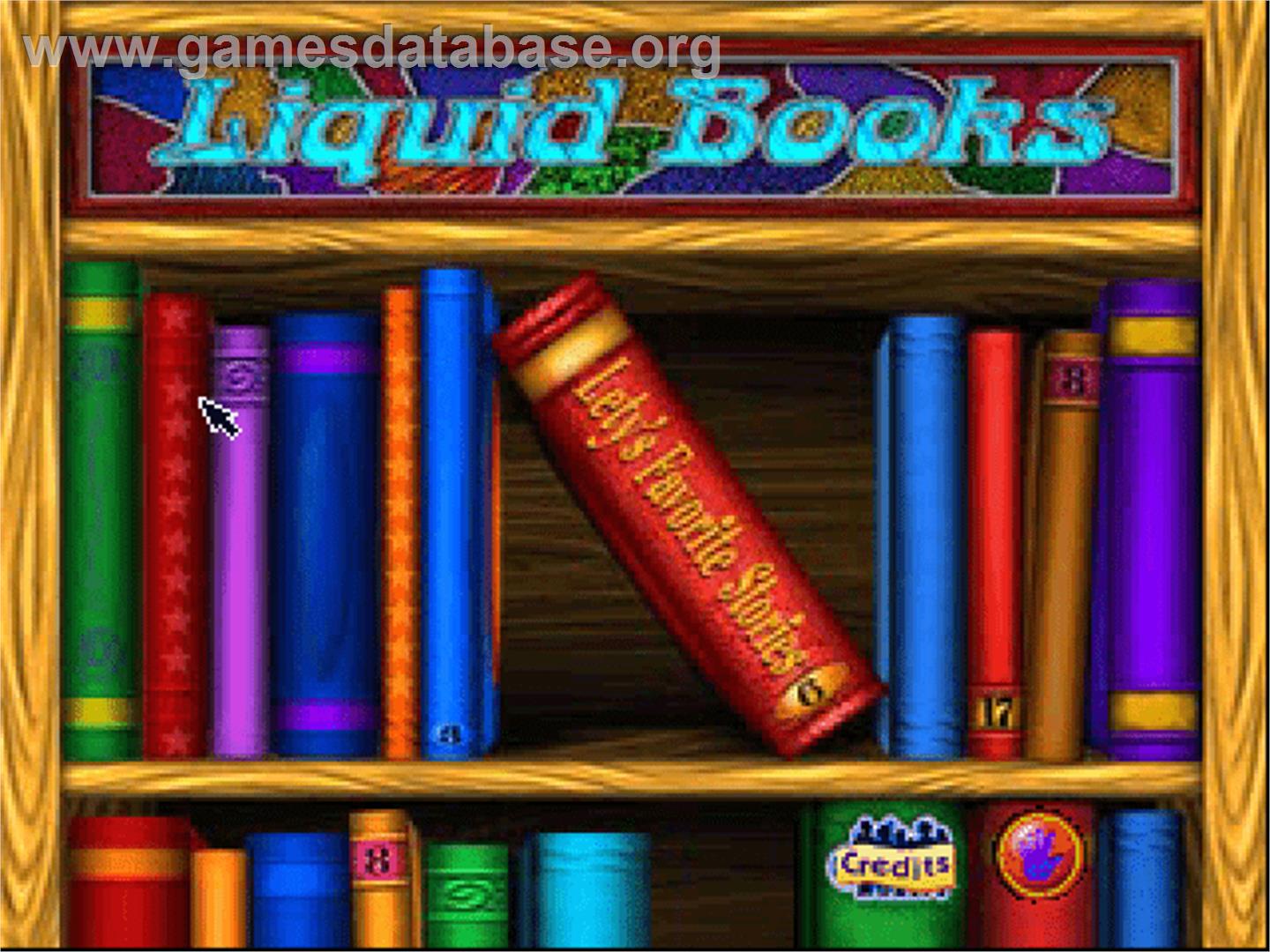 Lightspan - Liquid Books 1 - Lety's Favorite Stories - Sony Playstation - Artwork - Title Screen