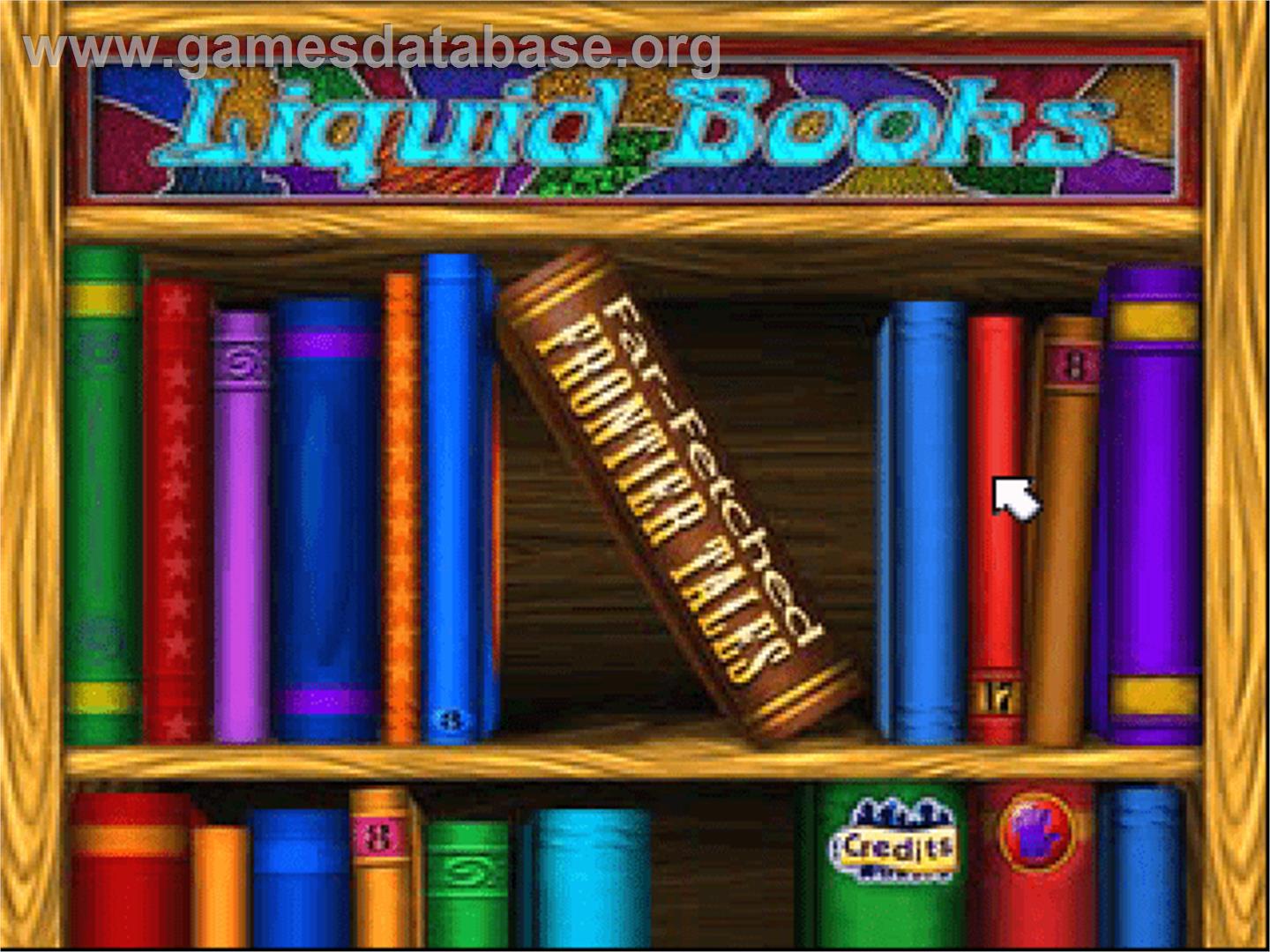 Lightspan - Liquid Books 3 - Far-fetched Frontier Tales - Sony Playstation - Artwork - Title Screen