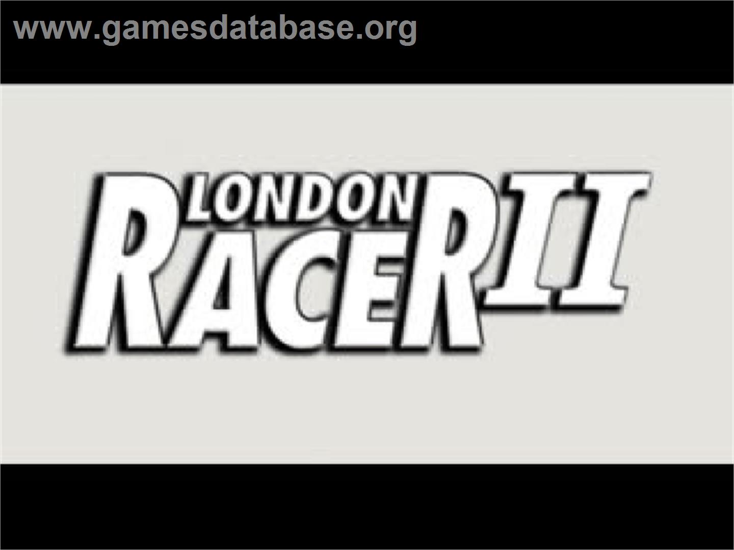 London Racer 2 - Sony Playstation - Artwork - Title Screen