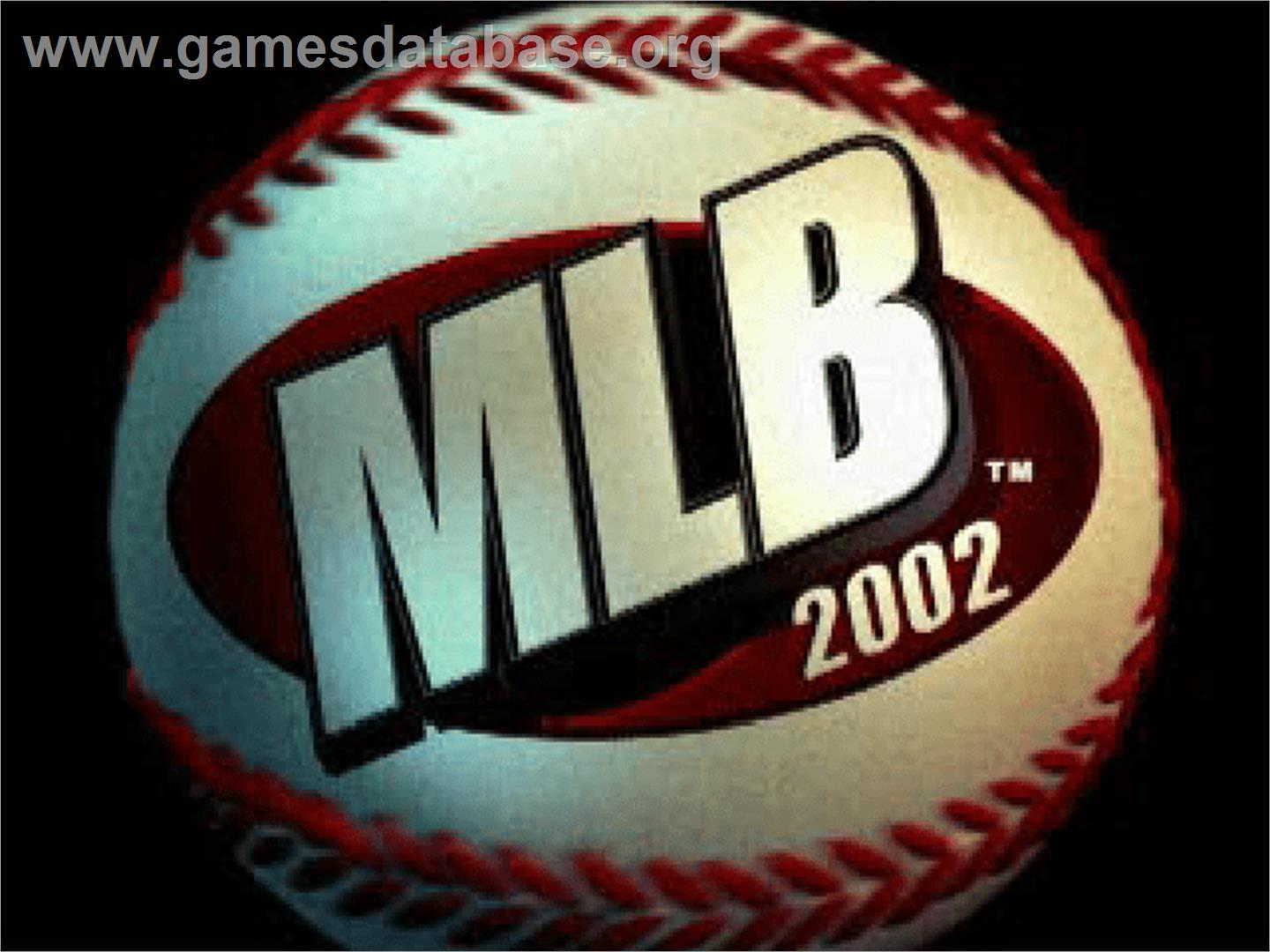 Mlb 2002 - Sony Playstation - Artwork - Title Screen