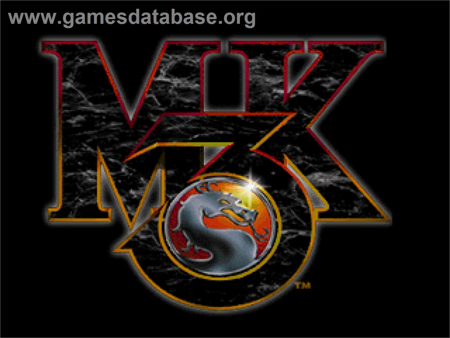 Mortal Kombat 3 - Sony Playstation - Artwork - Title Screen