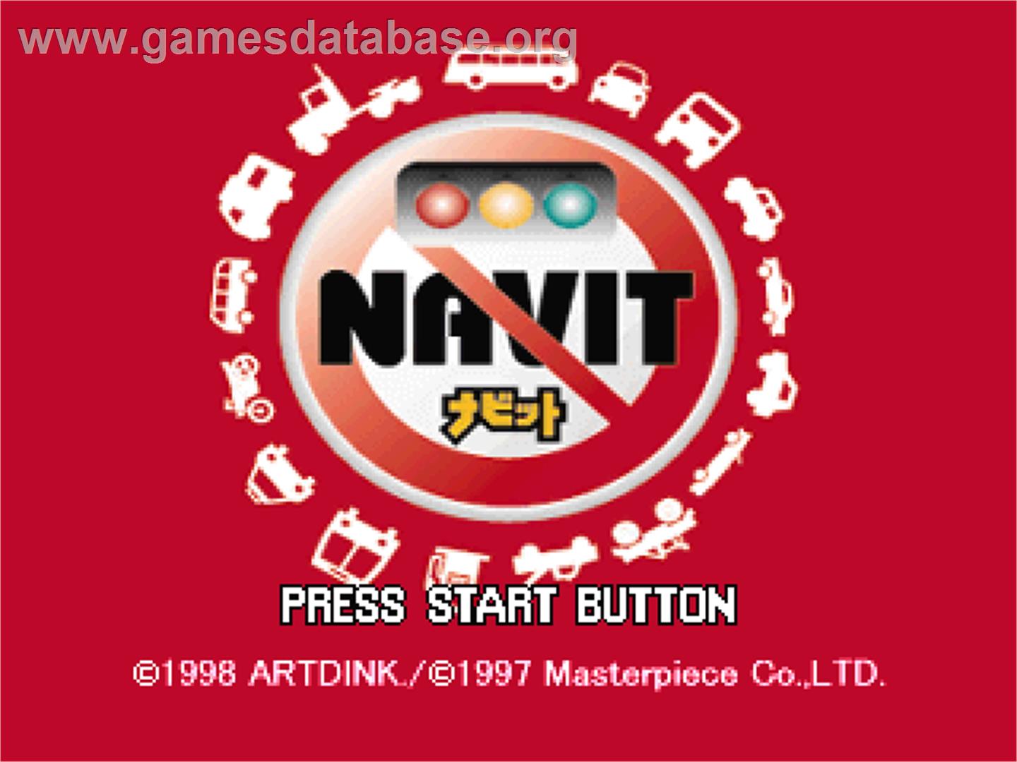 Navit - Sony Playstation - Artwork - Title Screen
