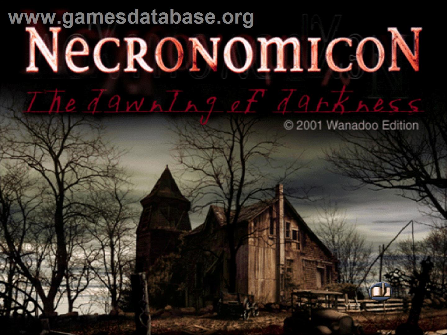 Necronomicon: The Dawning of Darkness - Sony Playstation - Artwork - Title Screen