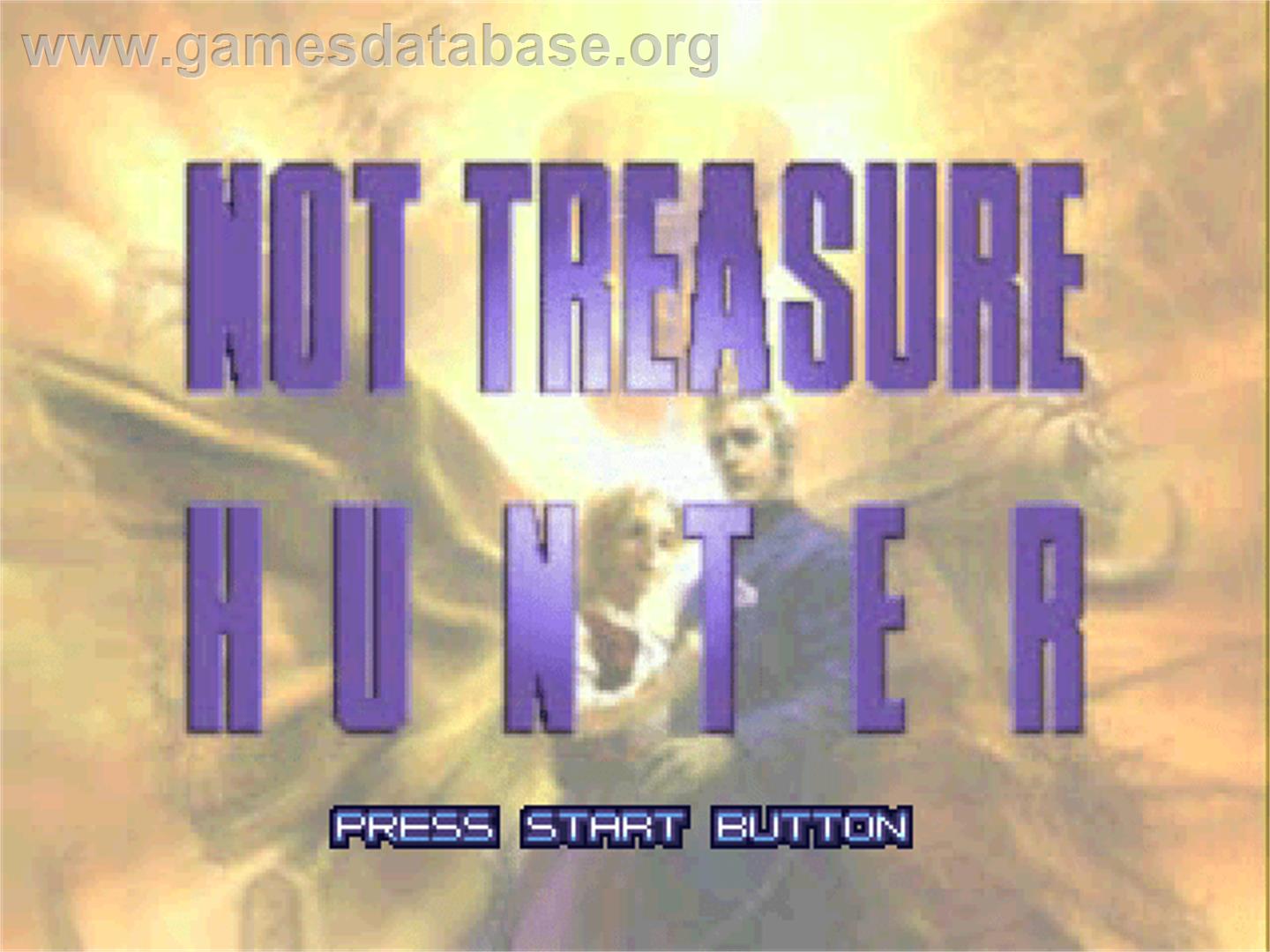 Not Treasure Hunter - Sony Playstation - Artwork - Title Screen
