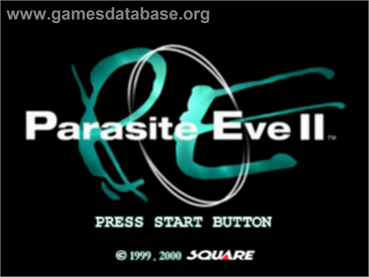 Parasite Eve II - Sony Playstation - Artwork - Title Screen