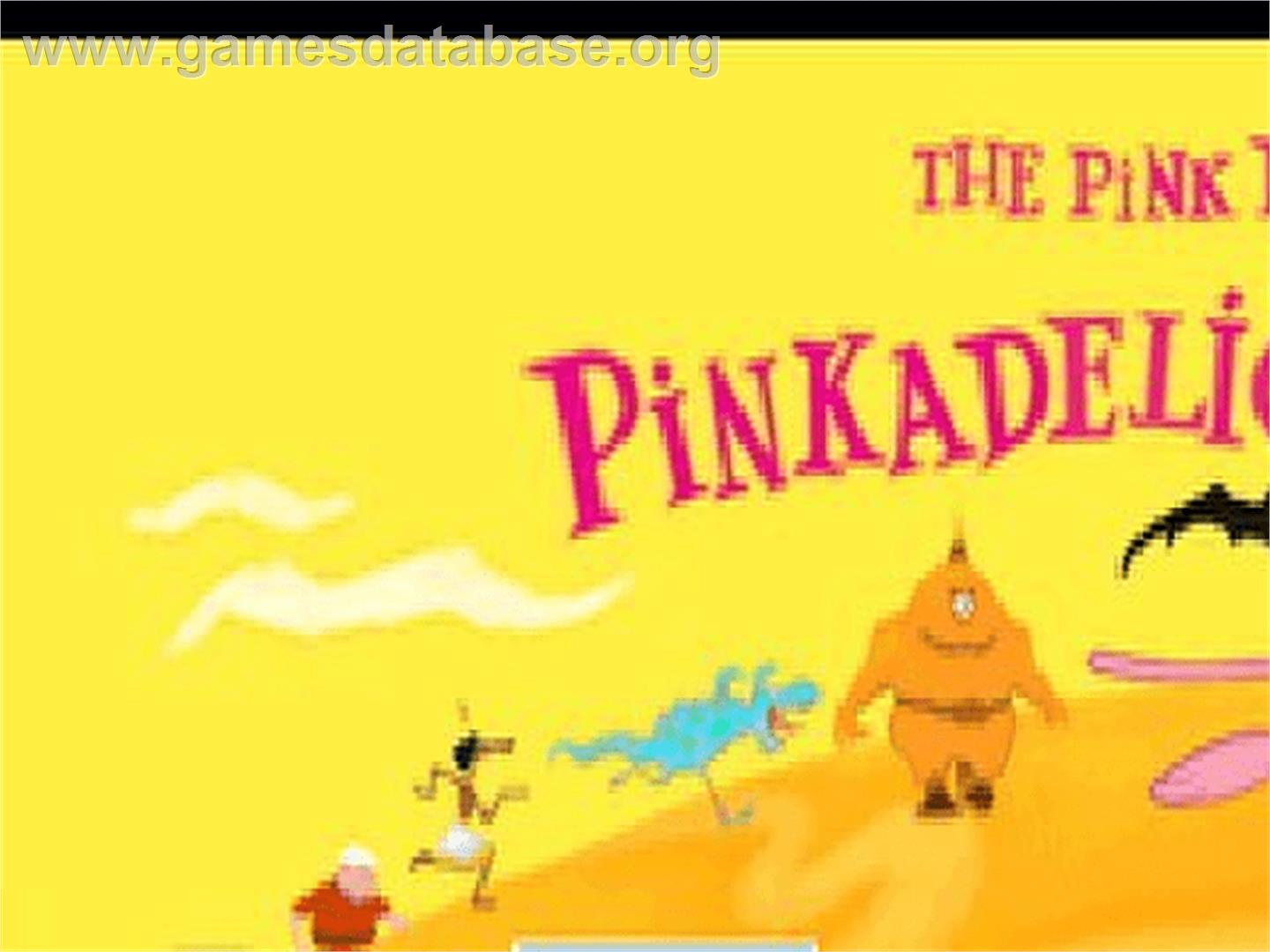 Pink Panther: Pinkadelic Pursuit - Sony Playstation - Artwork - Title Screen