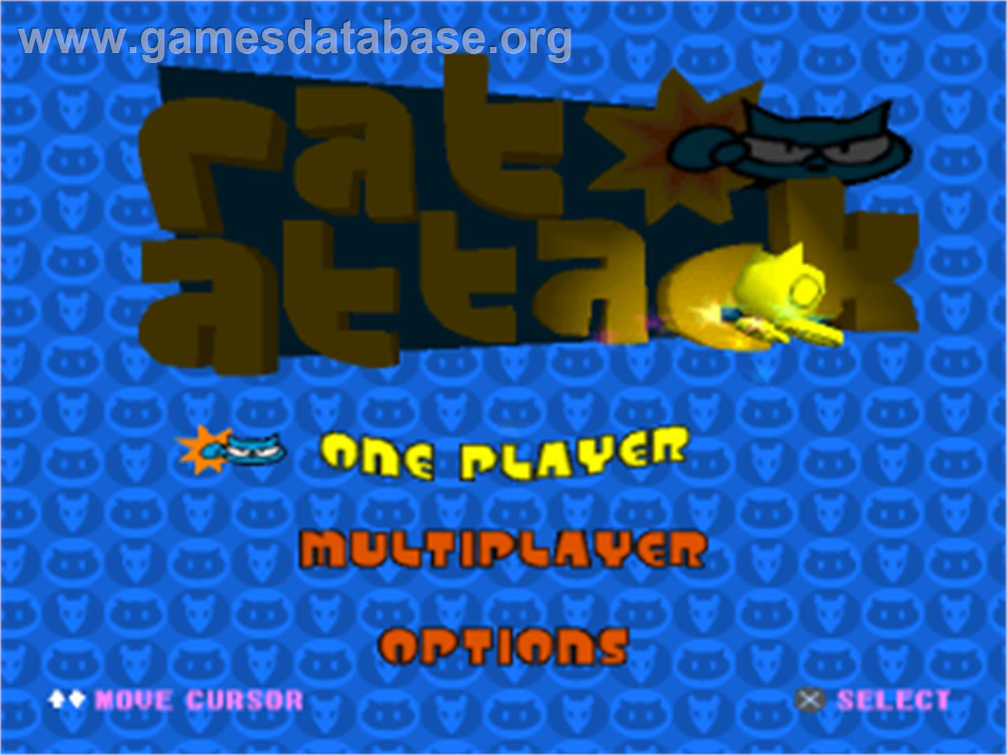 Rat Attack - Sony Playstation - Artwork - Title Screen