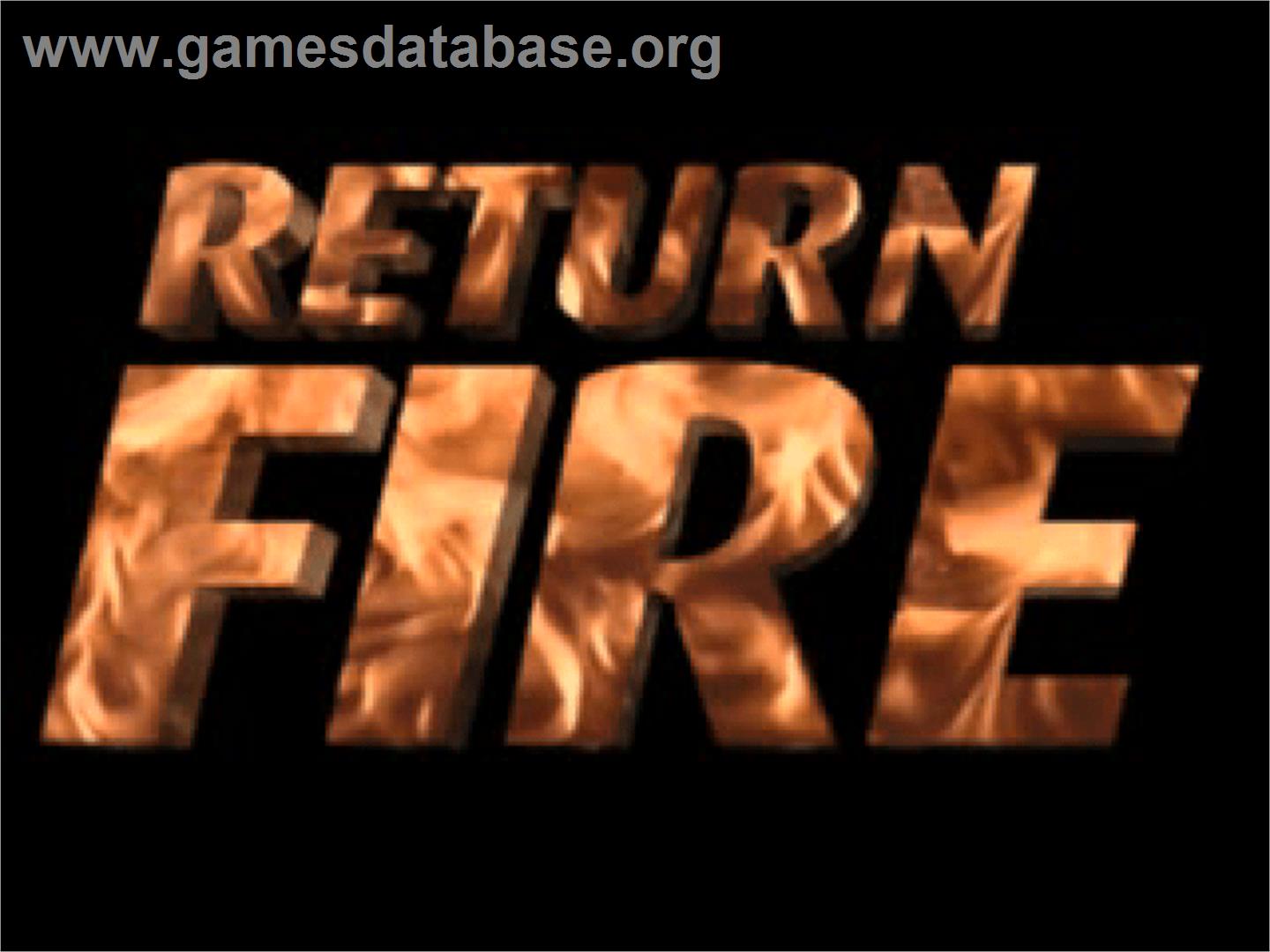 Return Fire - Sony Playstation - Artwork - Title Screen