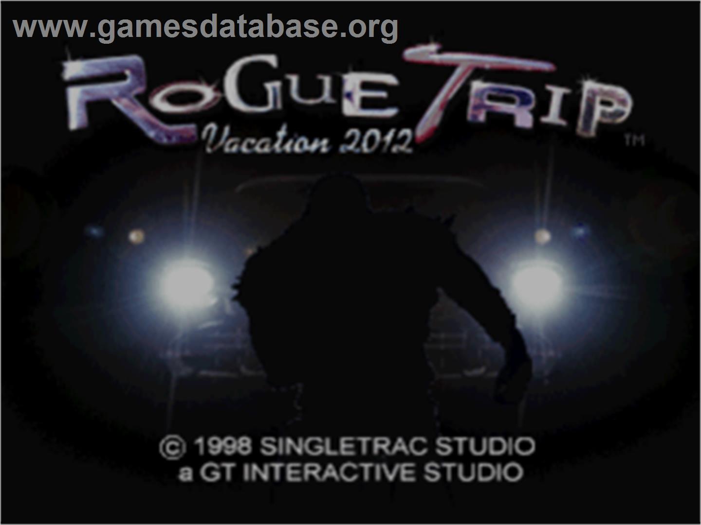 Rogue Trip: Vacation 2012 - Sony Playstation - Artwork - Title Screen
