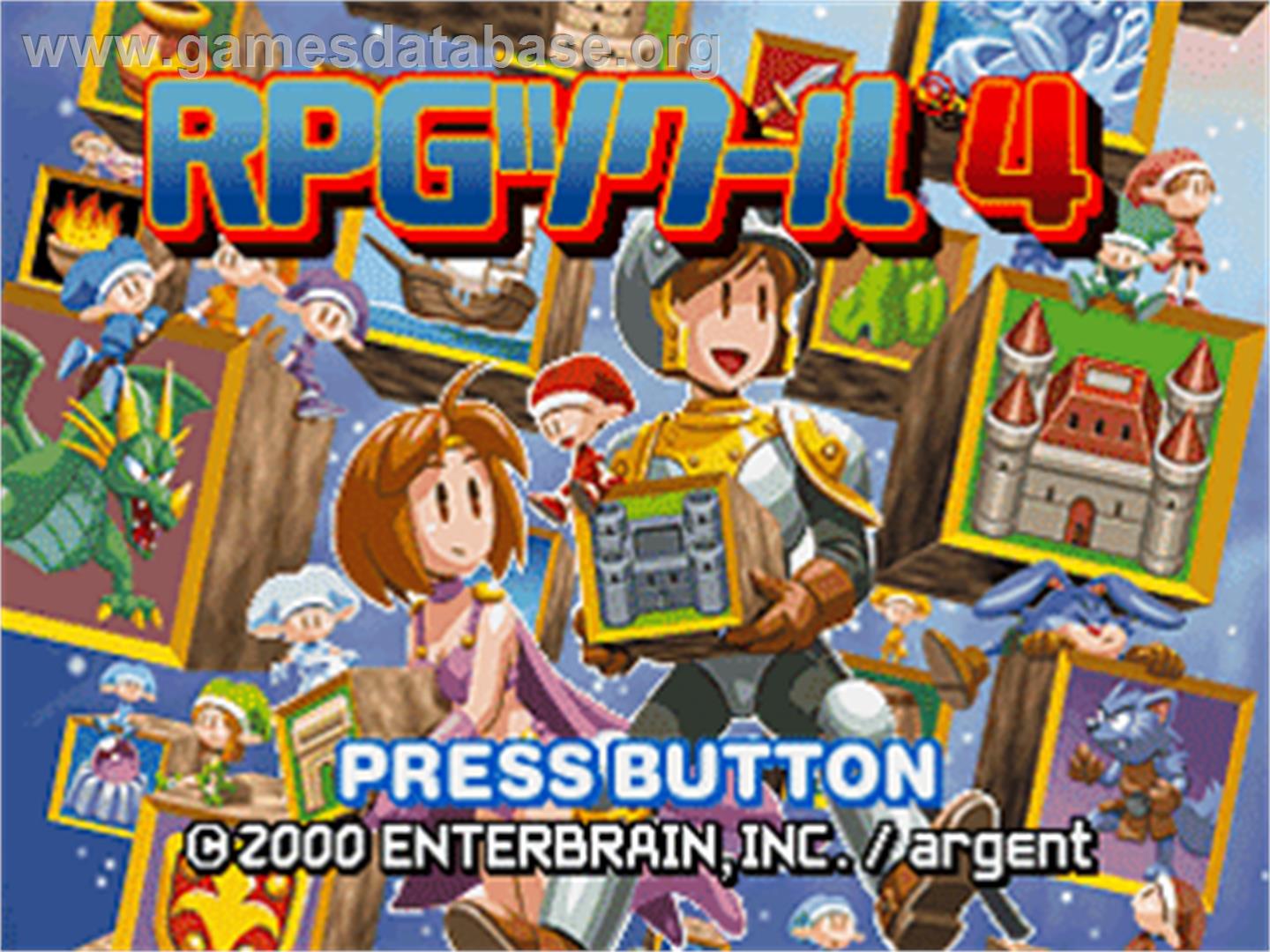 Rpg Tkool 4 - Sony Playstation - Artwork - Title Screen
