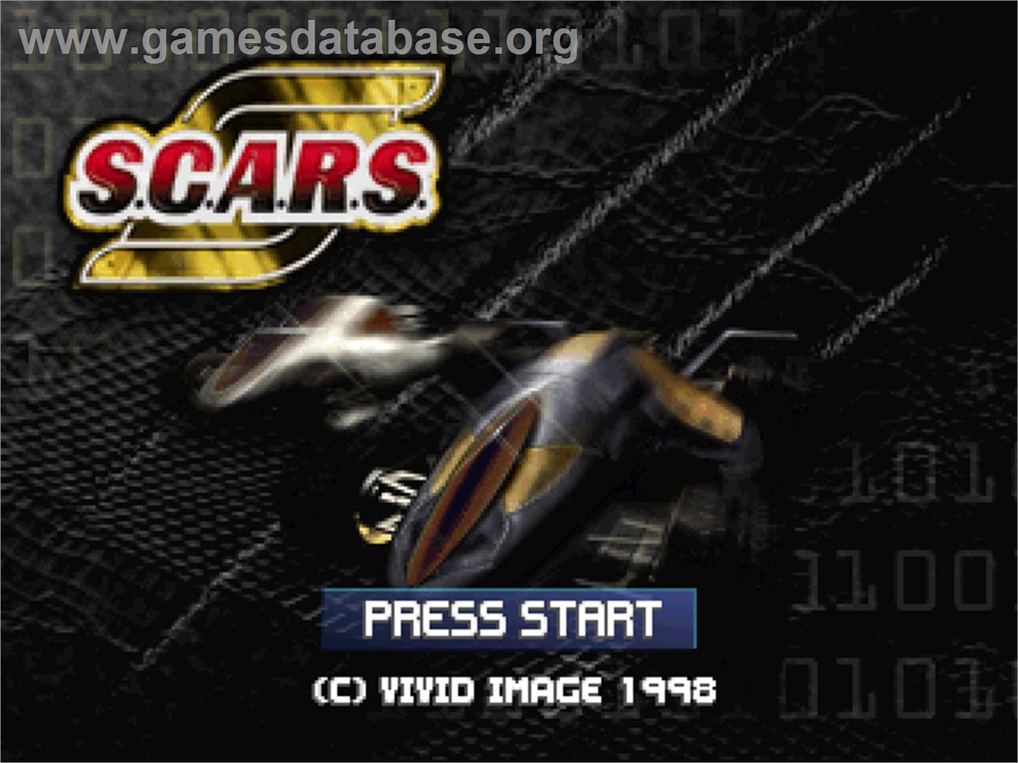 S.c.a.r.s - Sony Playstation - Artwork - Title Screen