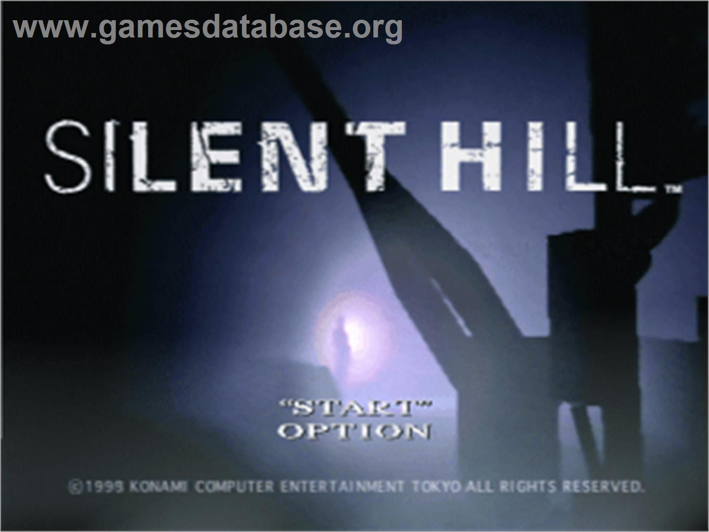 Silent Hill - Sony Playstation - Artwork - Title Screen