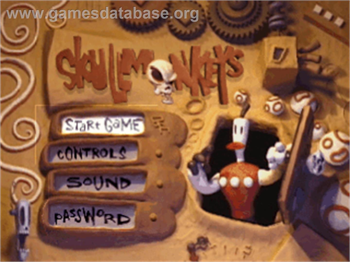 Skullmonkeys - Sony Playstation - Artwork - Title Screen