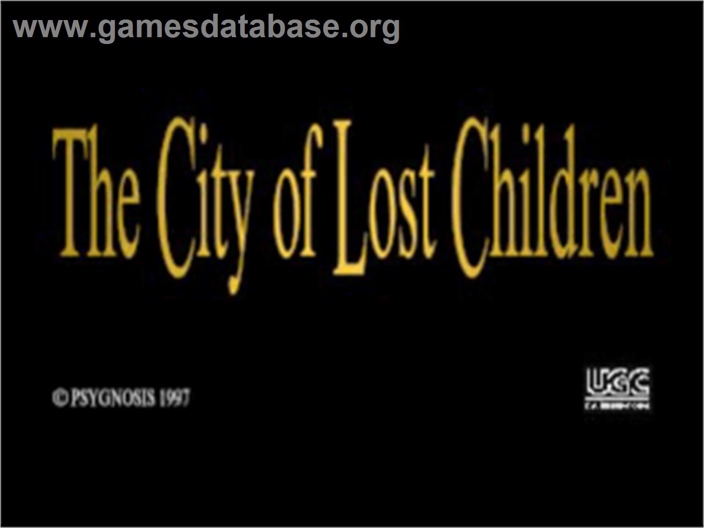 The City of Lost Children - Sony Playstation - Artwork - Title Screen