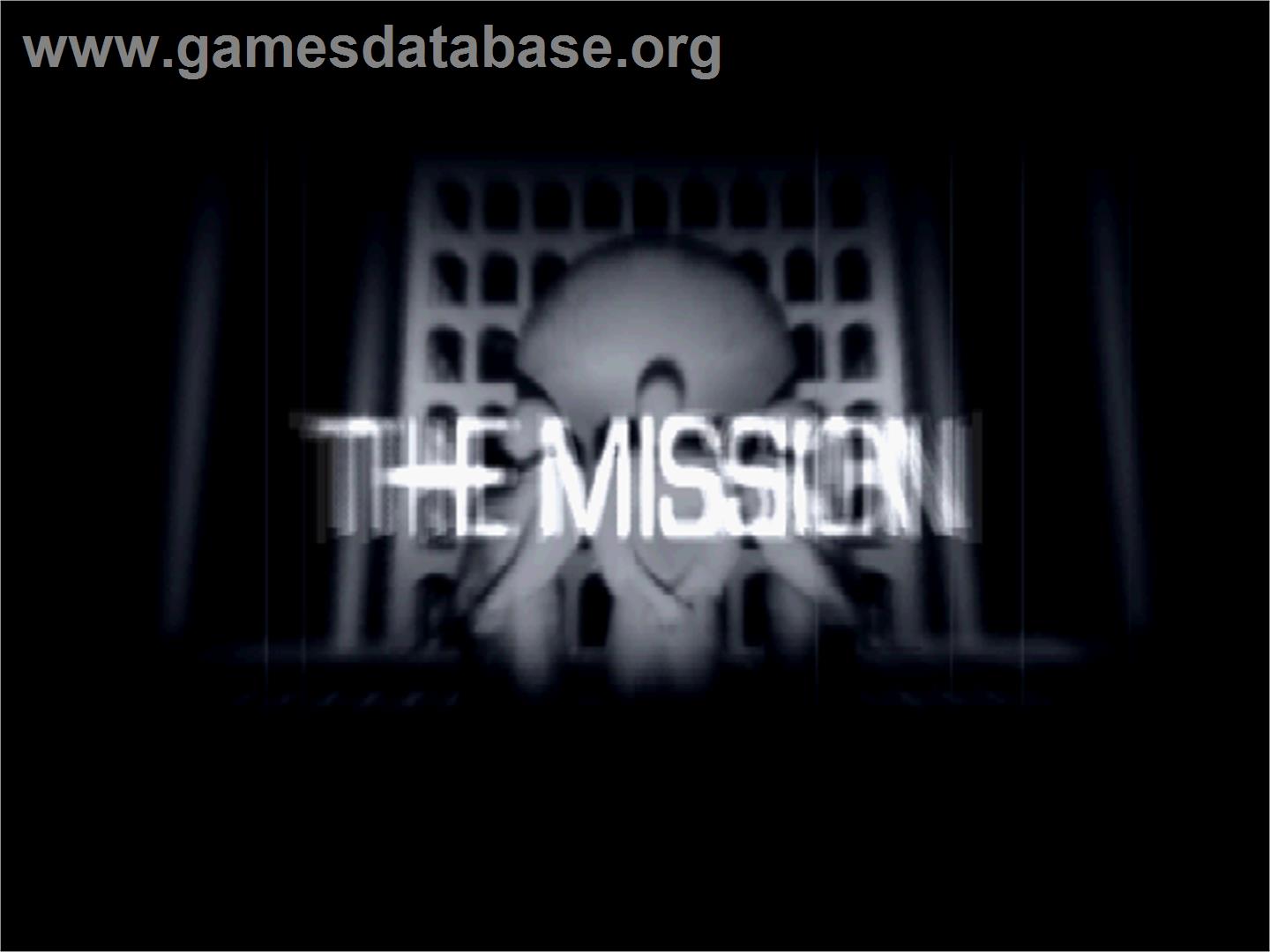 The Mission - Sony Playstation - Artwork - Title Screen