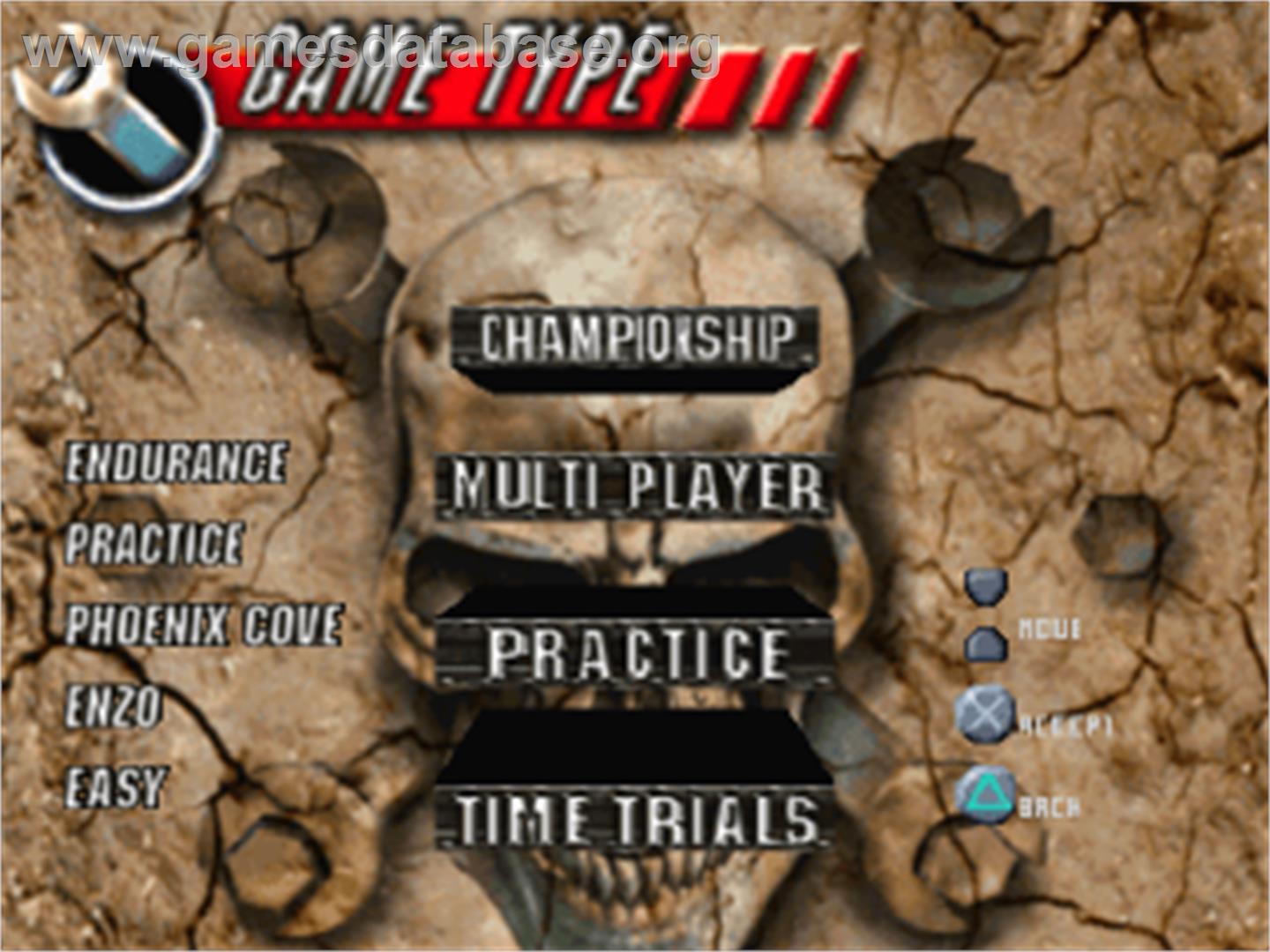 Thunder Truck Rally - Sony Playstation - Artwork - Title Screen