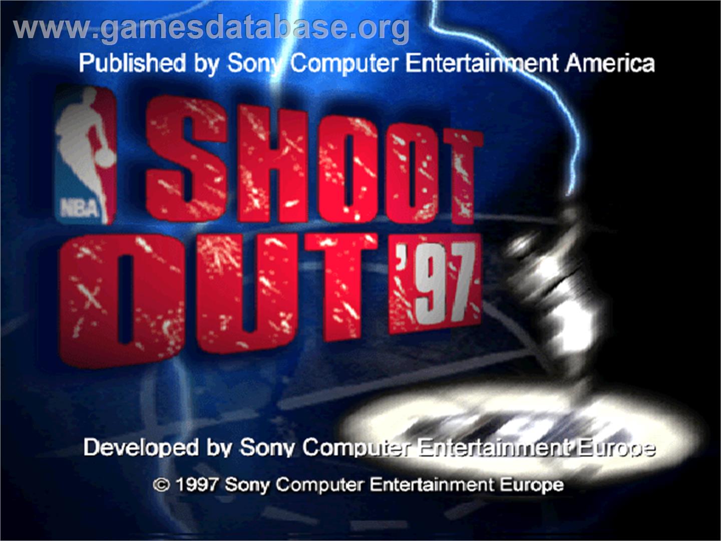 Total Nba 97 - Sony Playstation - Artwork - Title Screen