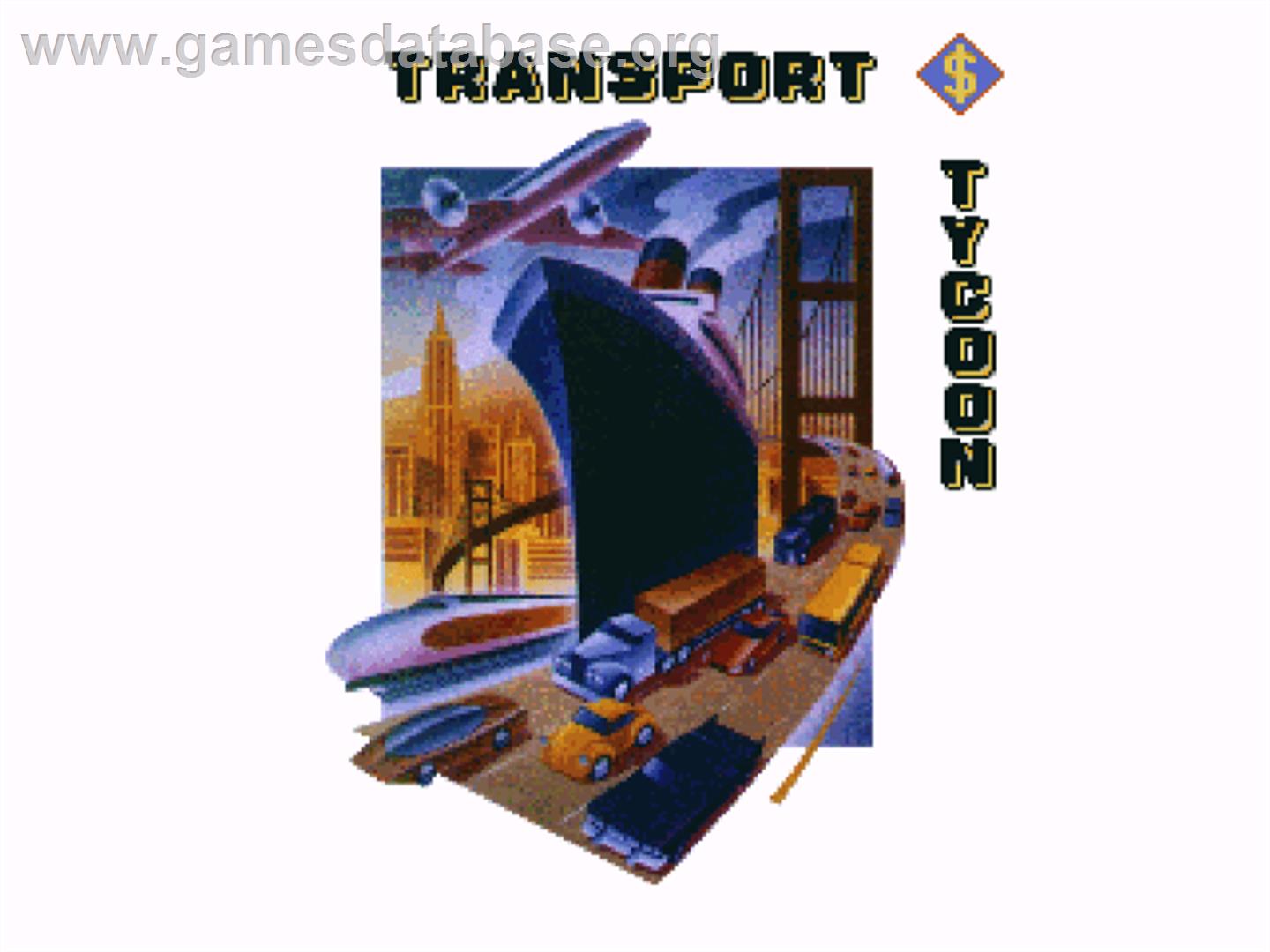 Transport Tycoon - Sony Playstation - Artwork - Title Screen