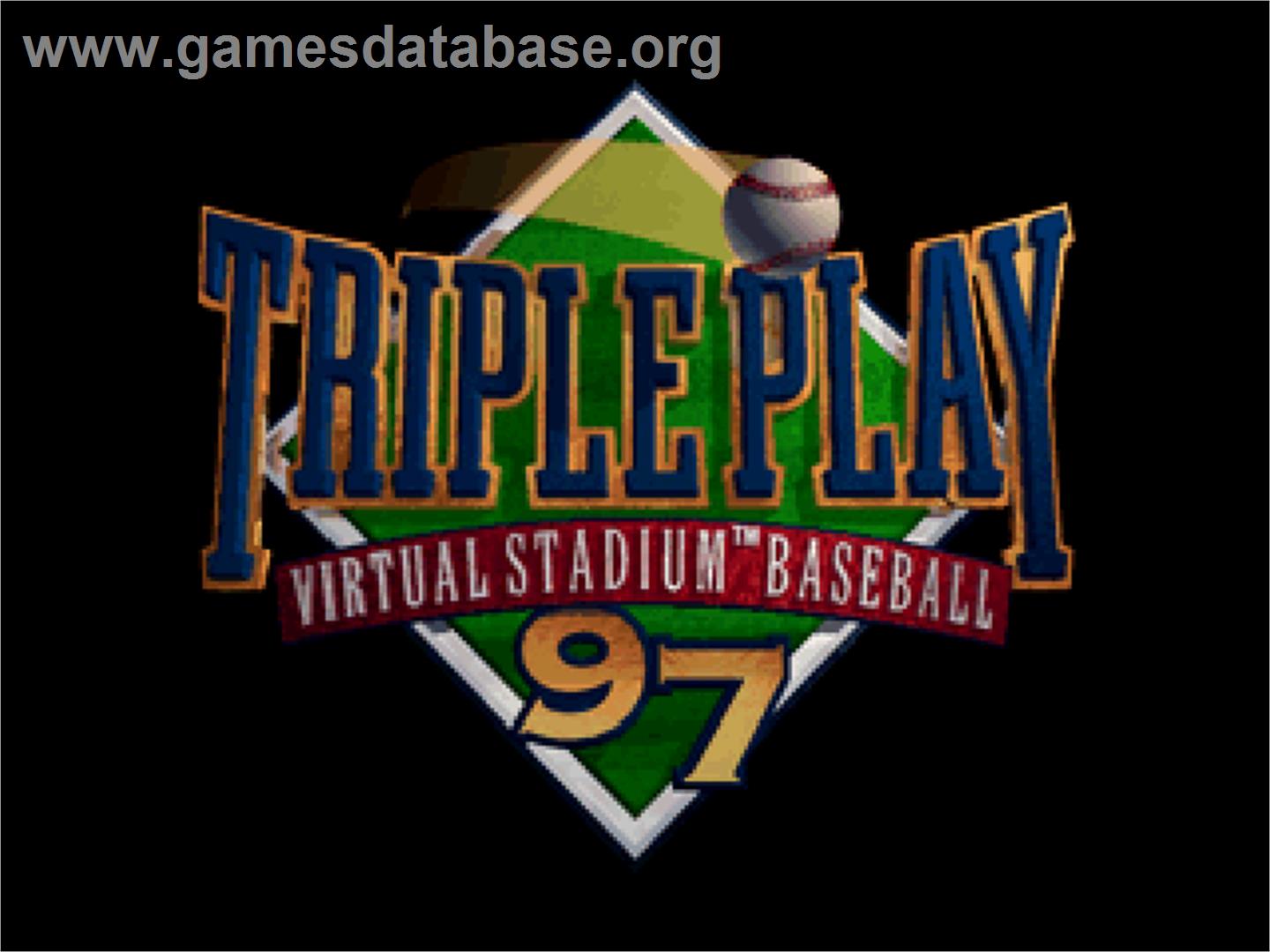 Triple Play 97 - Sony Playstation - Artwork - Title Screen