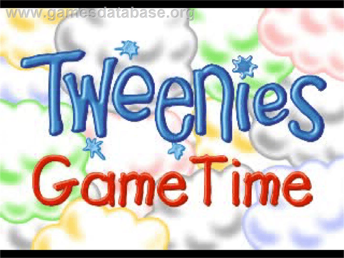 Tweenies - Game Time - Sony Playstation - Artwork - Title Screen