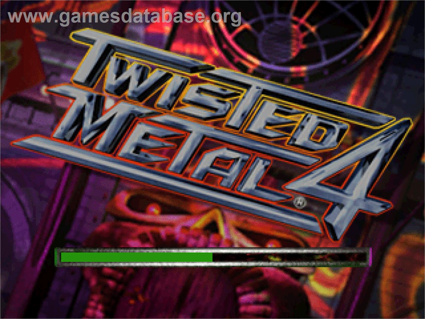 Twisted Metal 4 - Sony Playstation - Artwork - Title Screen