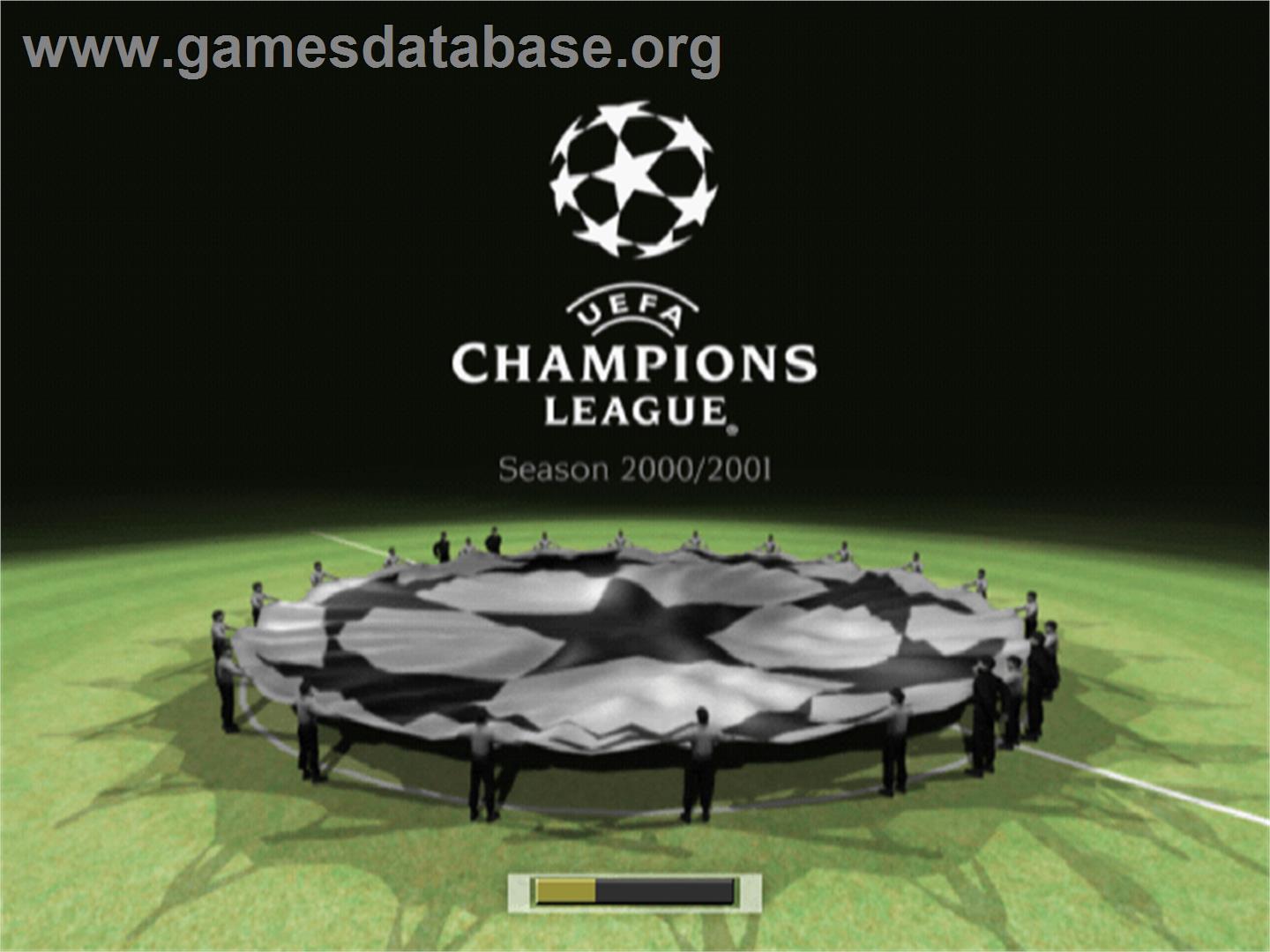 Uefa Champions League Season 2000-2001 - Sony Playstation - Artwork - Title Screen