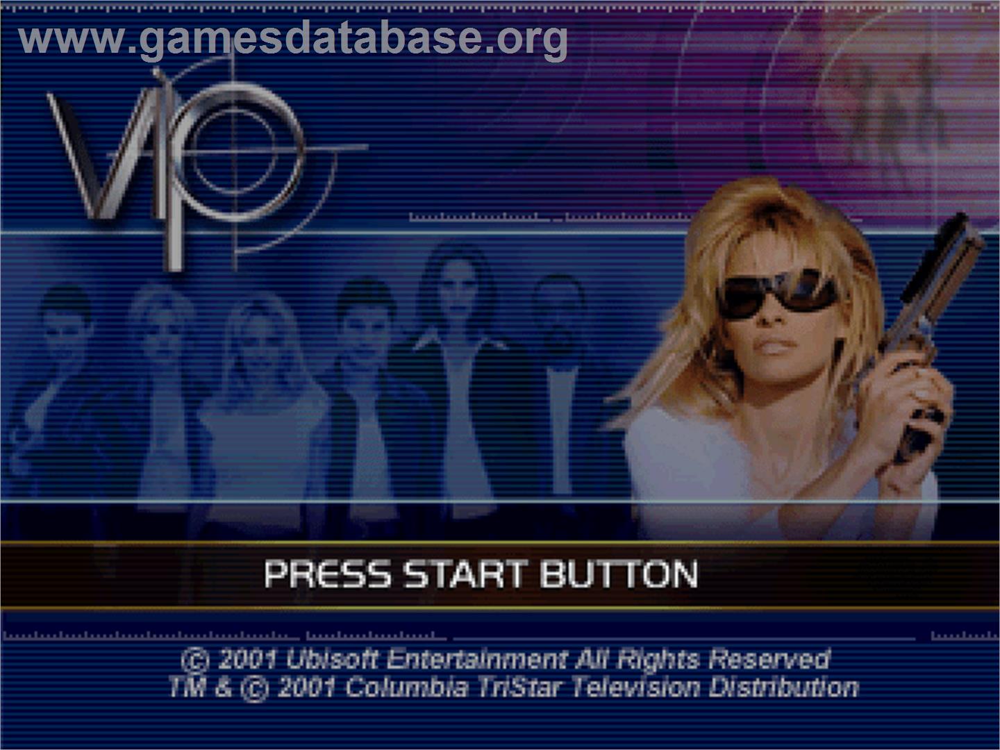 Vip - Sony Playstation - Artwork - Title Screen