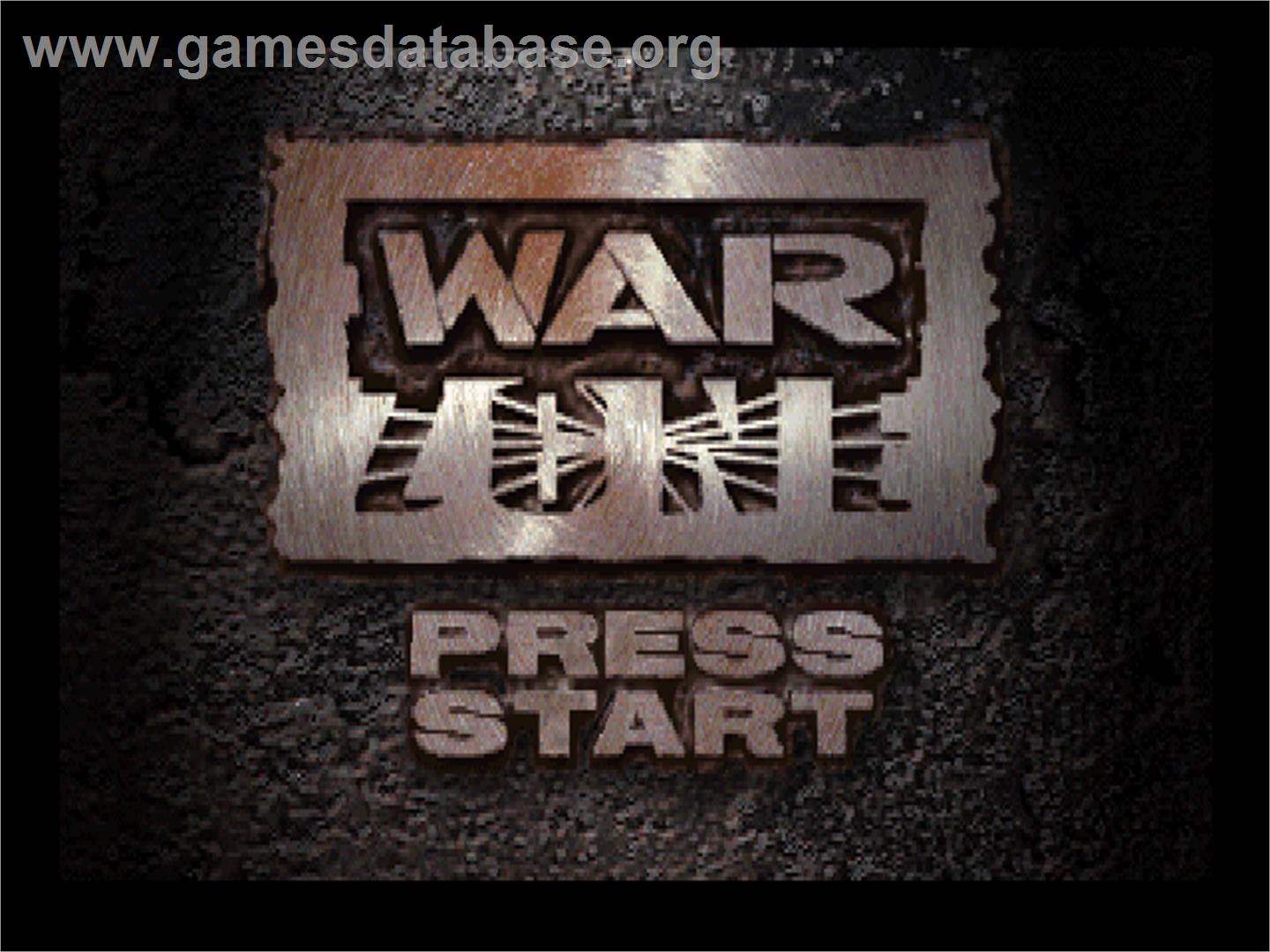 WWF War Zone - Sony Playstation - Artwork - Title Screen