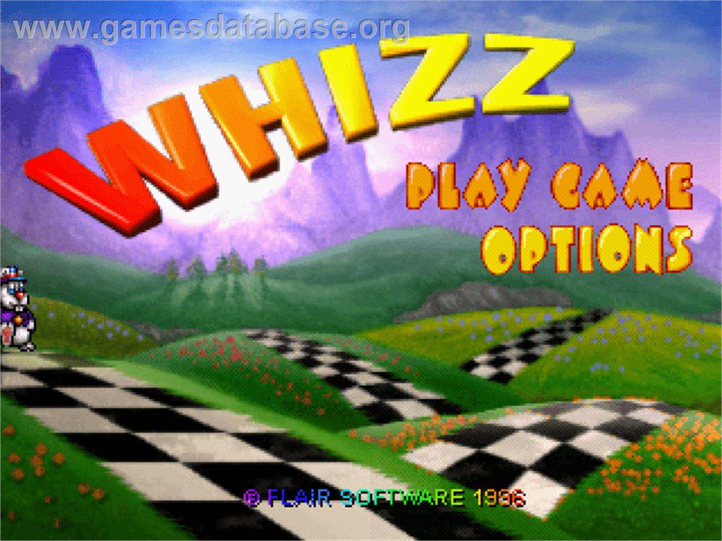 Whizz - Sony Playstation - Artwork - Title Screen
