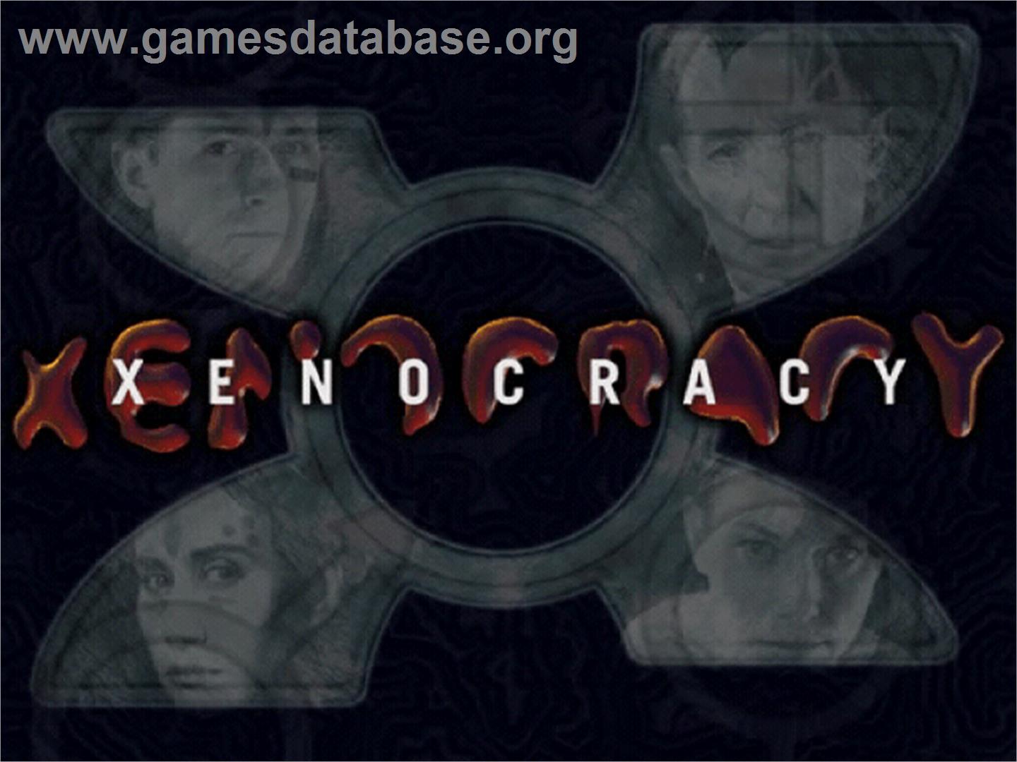 Xenocracy - The Ultimate Solar War - Sony Playstation - Artwork - Title Screen