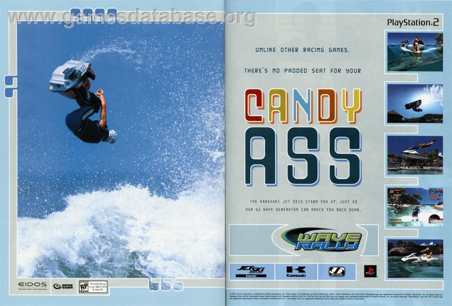 Jet Ski Riders - Sony Playstation 2 - Artwork - Advert