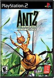 Box cover for Antz Extreme Racing on the Sony Playstation 2.